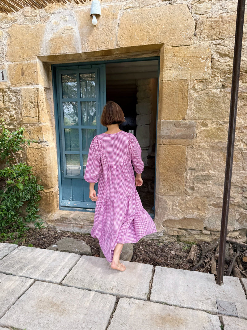 Robe Gabriela Bougainvillier