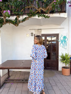 Robe Mica Bleu
