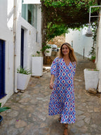 Robe Mica Bleu