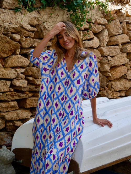 Vestido Mica Azul
