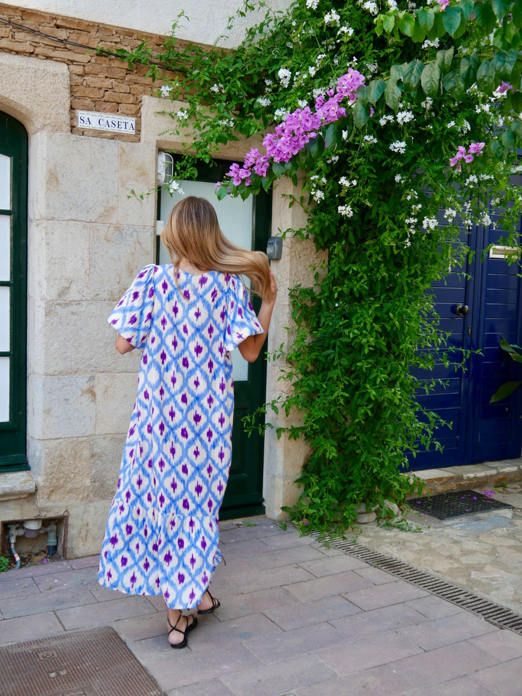 Robe Mica Bleu