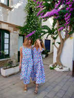 Robe Mica Bleu