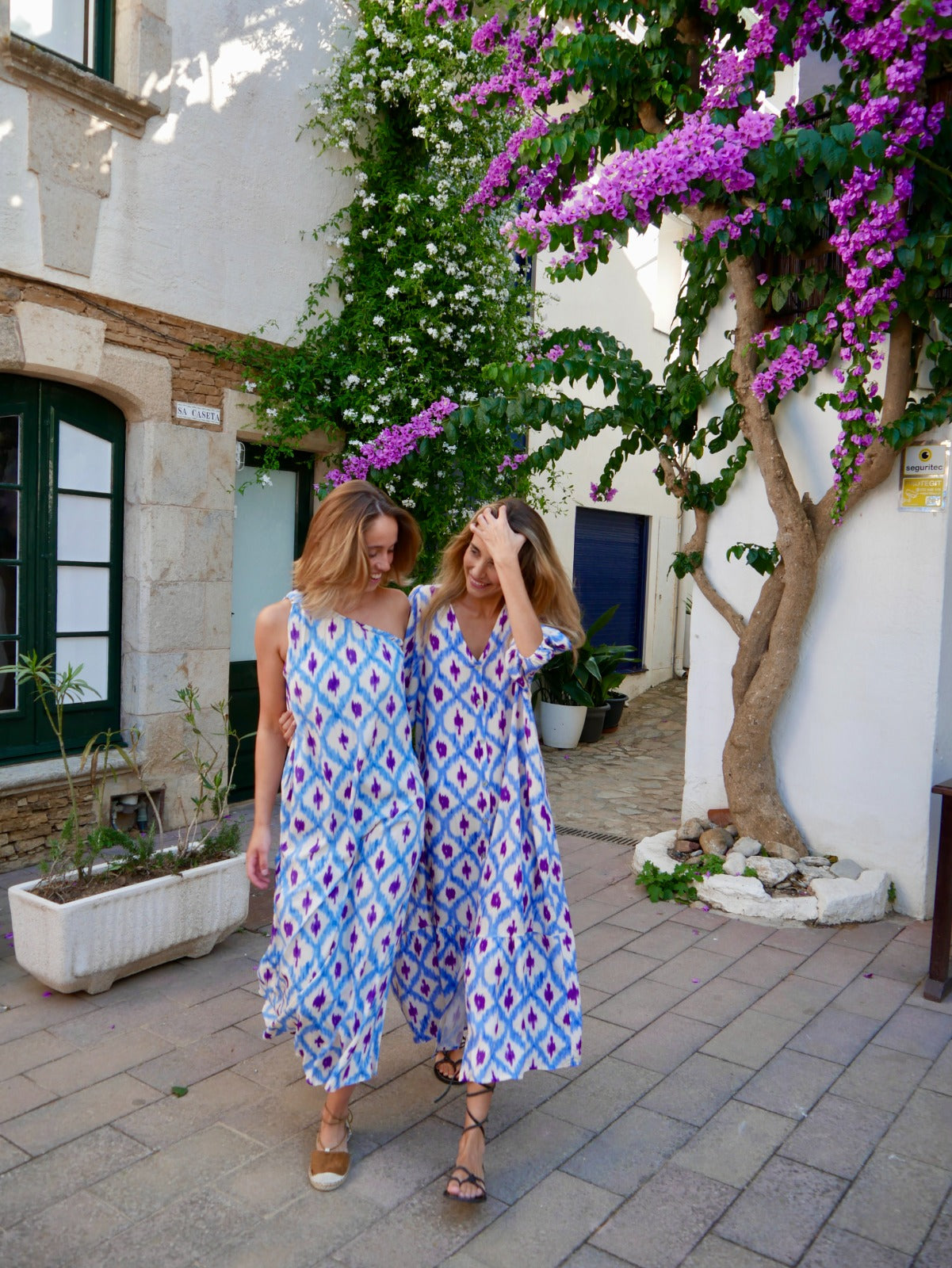 Robe Mica Bleu