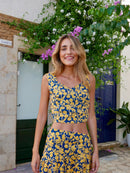 Top Beth Marine Jaune