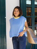 Gilet Bleu Et Jaune Julieta