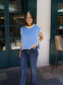 Gilet Bleu Et Jaune Julieta