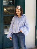 Chemisier Bleu Alicia