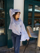 Chemisier Bleu Alicia