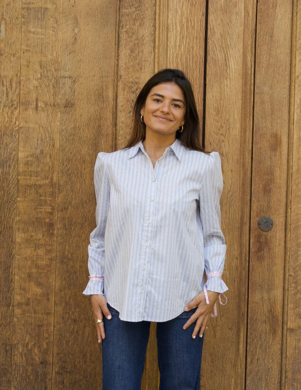 Chemise Lara Bleue