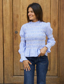 Chemisier Rocío Bleu