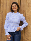 Chemisier Rocío Bleu