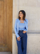 Cardigan Bleu Inés