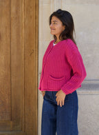 Cárdigan Cloé Fucsia