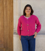 Cárdigan Cloé Fucsia