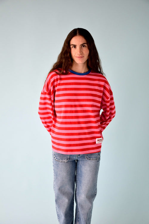 T-Shirt Núria Rosa y Rojo