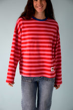 Núria Pink and Red T-Shirt