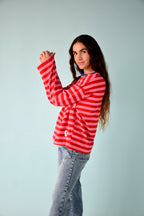 Núria Pink and Red T-Shirt