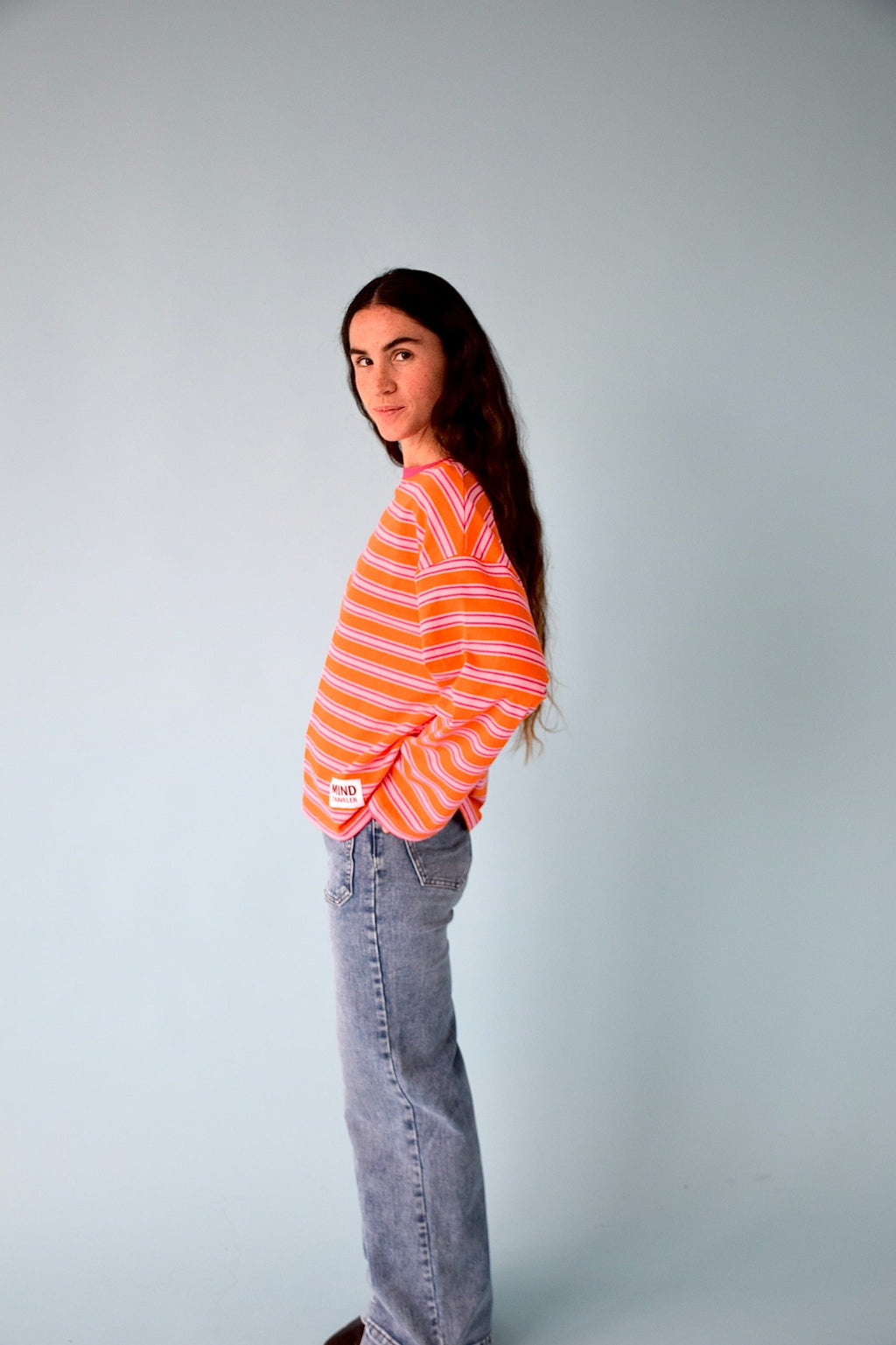 Pipa Orange and Fuchsia T-Shirt