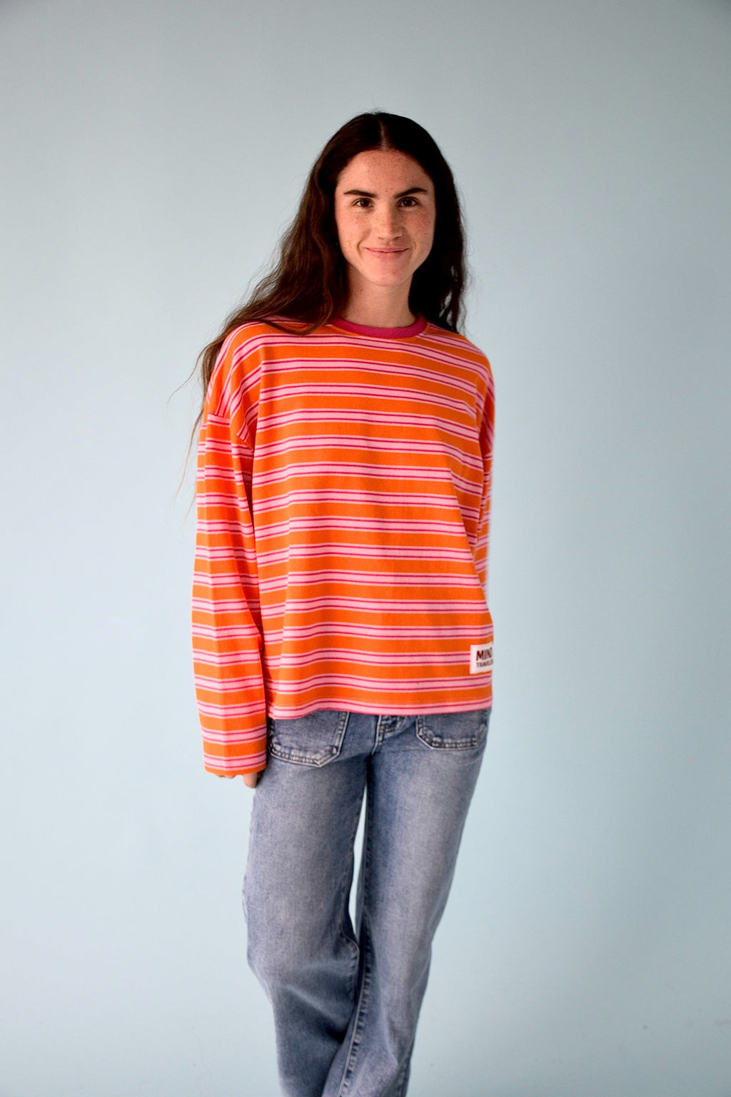 Pipa Orange and Fuchsia T-Shirt