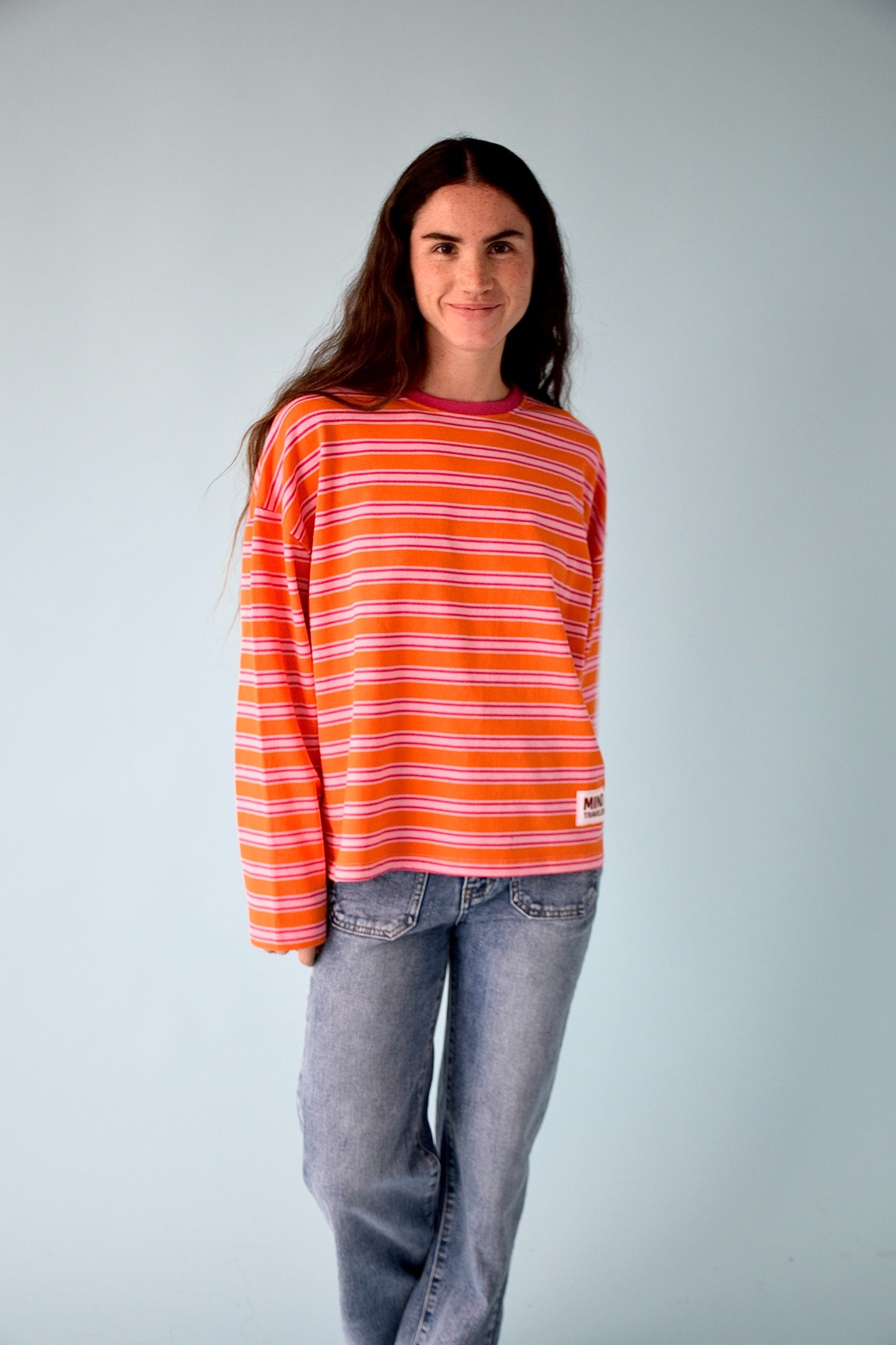 Pipa Orange and Fuchsia T-Shirt
