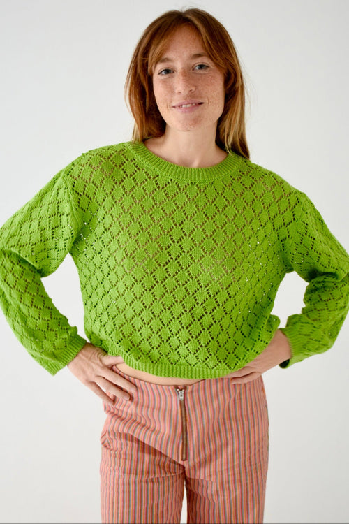 Olivia Green Sweater