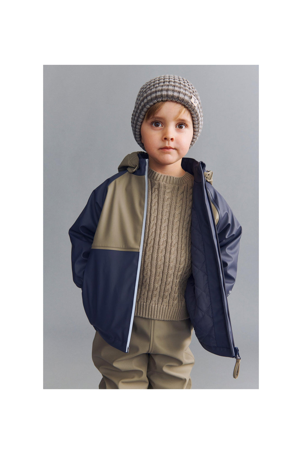 Um Thermal Rain Trousers - Grey Stone