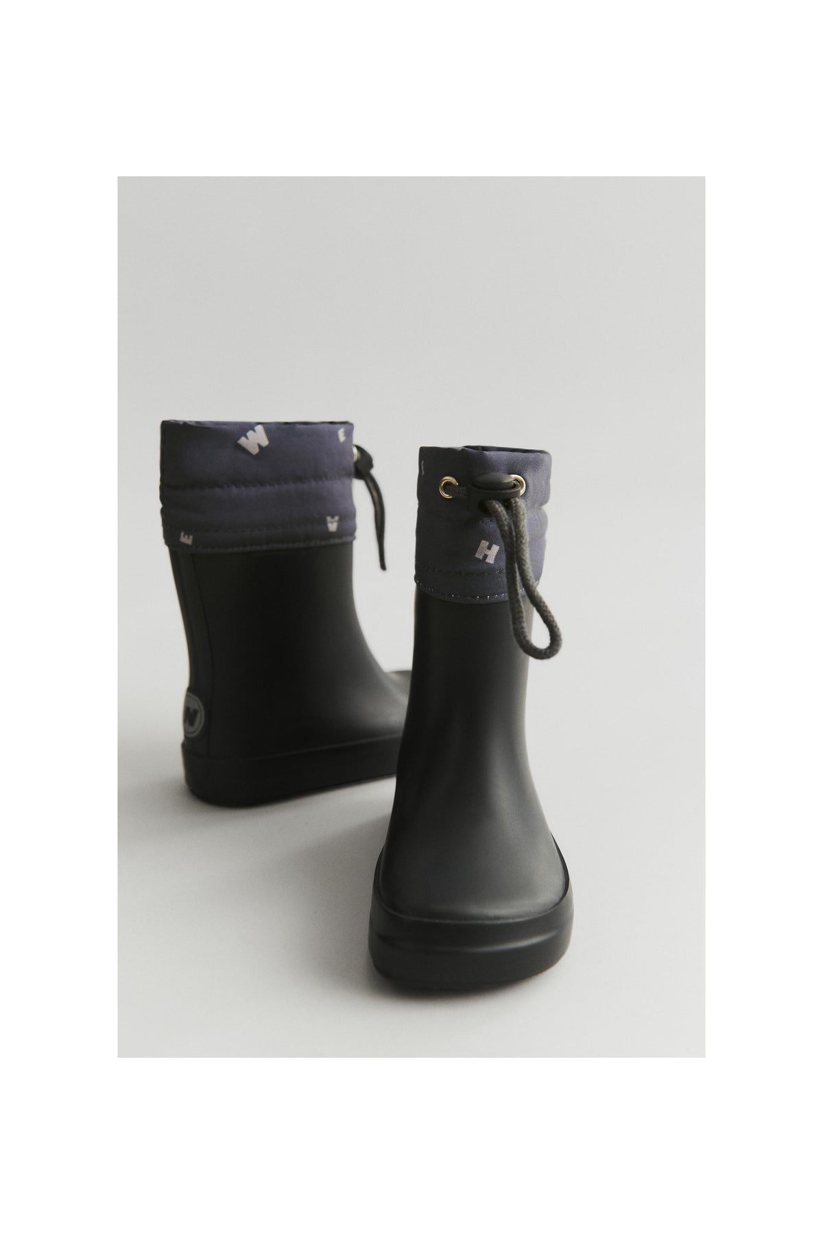 Stivali da pioggia minimalisti Zerro - blu navy