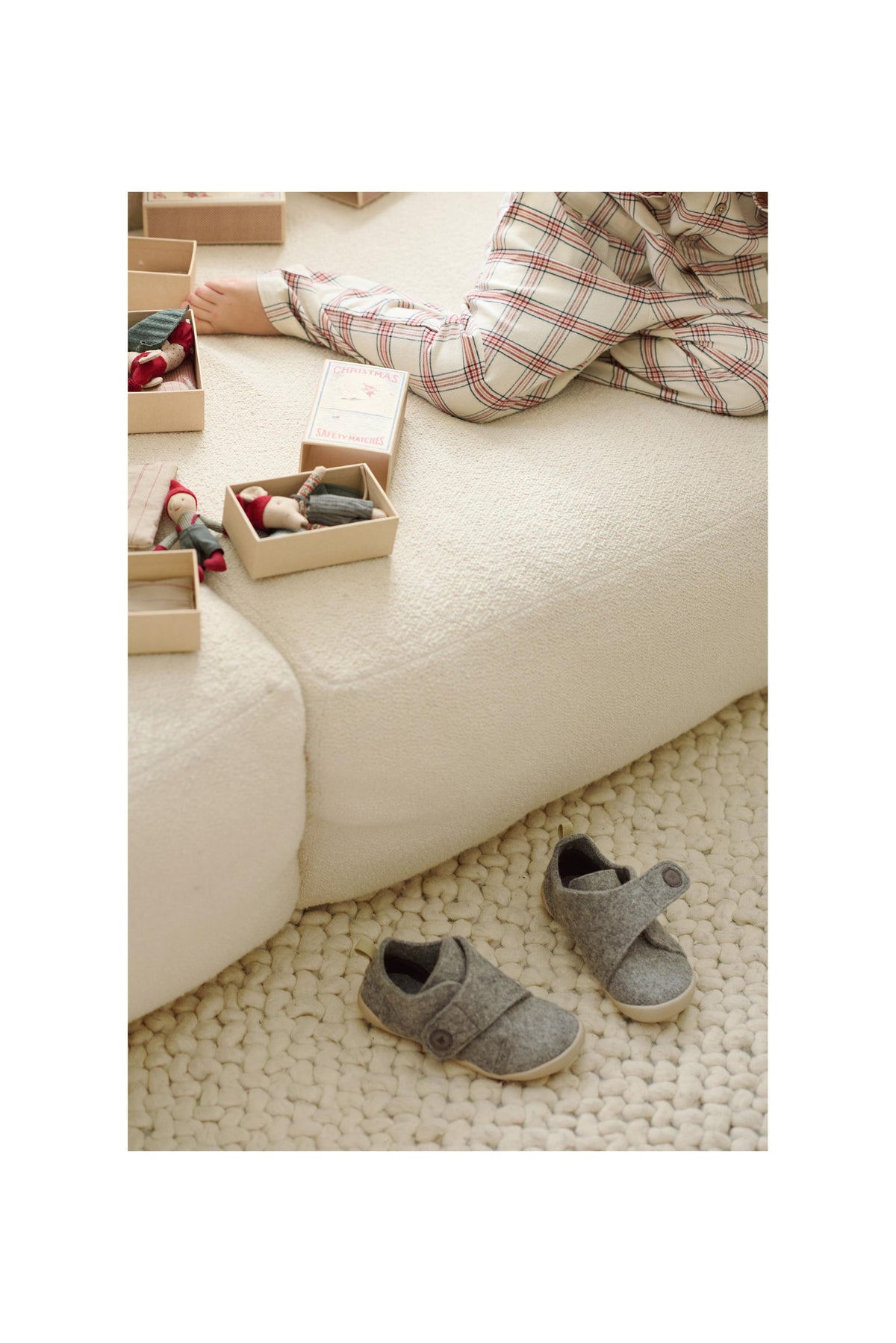 Pantofole Fleecy - Grigio