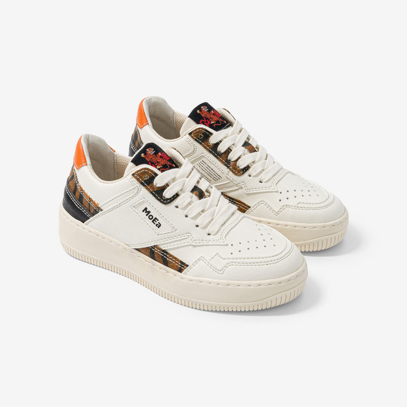 Baskets Wwf X Moea - Gen1 White & Tiger [Kids]