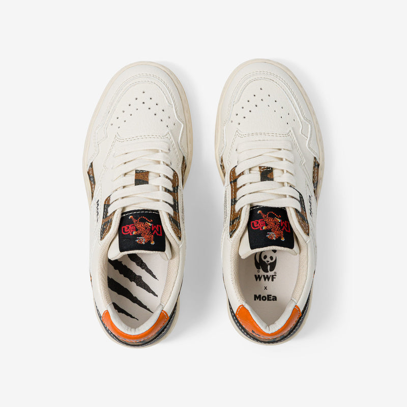 Baskets Wwf X Moea - Gen1 White & Tiger [Kids]