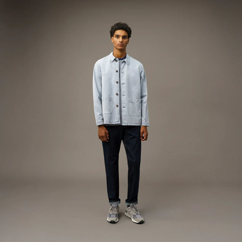 Veste Work Mineral Dye Light Blue Archive