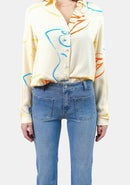 Jean bootcut bleu BELLA femme, BLUE, taille 25, porté par Claire (1m76) (F.A.M. JEANS) – photo 1