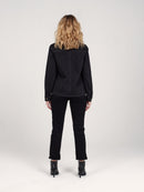 Veste noire VIVIAN femme, BLACK, taille XS, porté par Priscilla (1m76) – photo 5