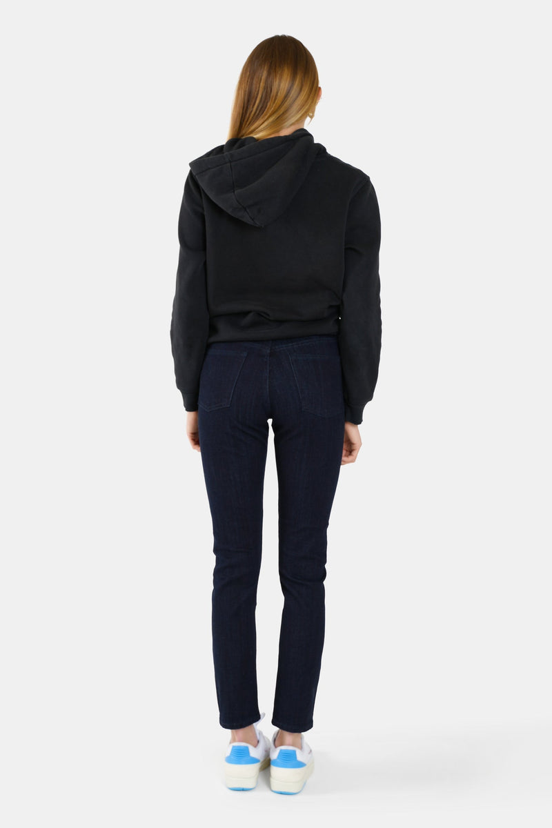 Jean slim brut EMMA femme, BRUT, taille 26, porté par Lilou (1m75) – photo 4