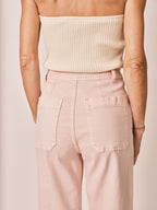 Jeans Svasati a Vita Alta Fauve