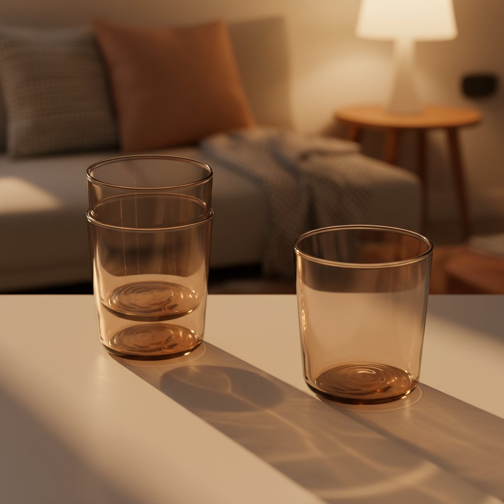 Pinta - 6 Honey Water Glasses - Gold - 36 cl - Luminarc