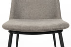 Lionel - Dining Room Chair - Fabric - Light Gray