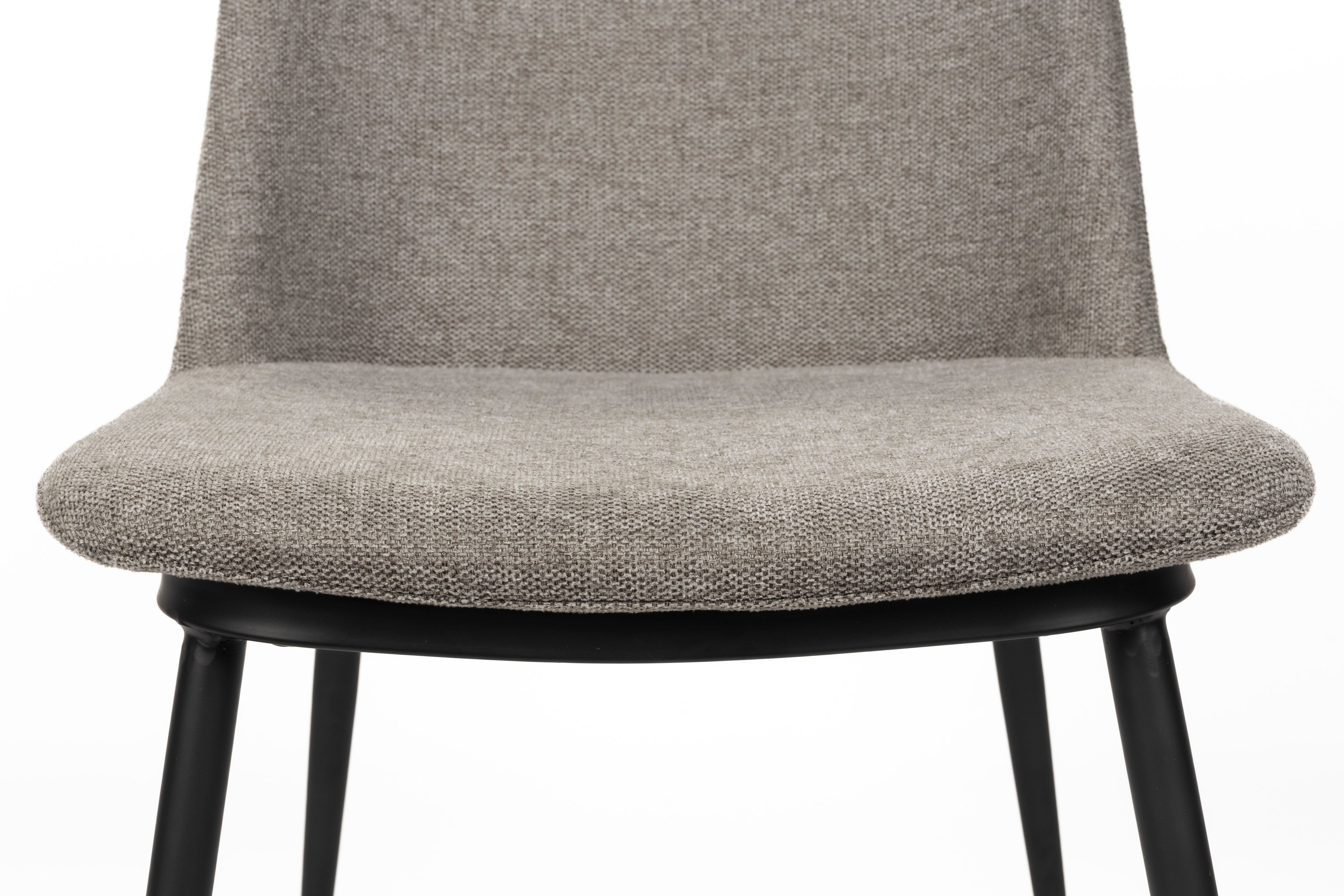 Lionel - Dining Room Chair - Fabric - Light Gray