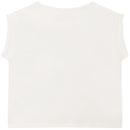 T-Shirt Manches Courtes - Hot Milk - Fille - Zadig & Voltaire Kids