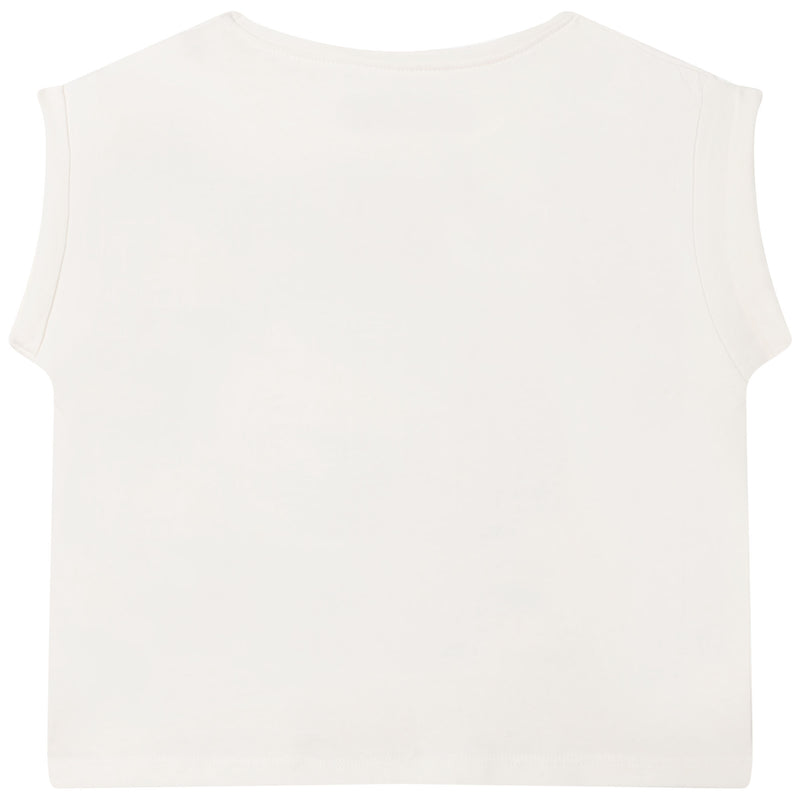 T-Shirt Manches Courtes - Hot Milk - Fille - Zadig & Voltaire Kids