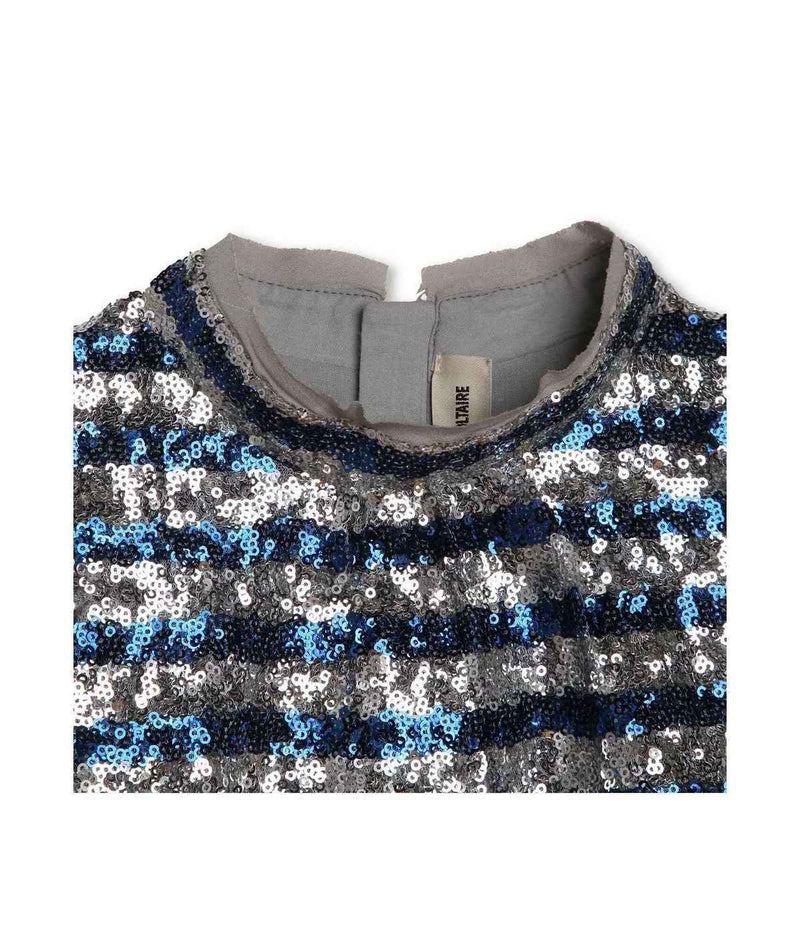 Blouse Ceremonie - Grisargent - Fille - Zadig & Voltaire Kids