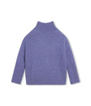 Pull Col Roule - Violet Chine - Fille - Zadig & Voltaire Kids