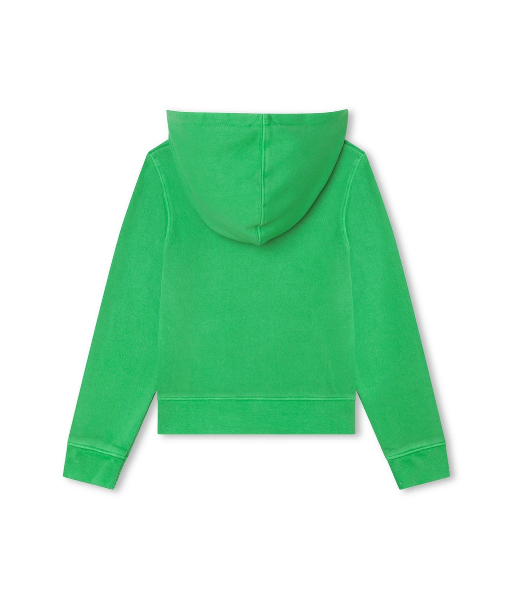 Sweat A Capuche - Acid Green - Fille