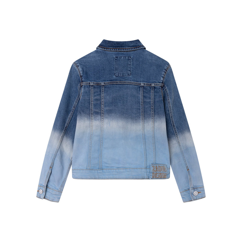 Veste Denim - Stone Bicolo - Fille - Zadig & Voltaire Kids