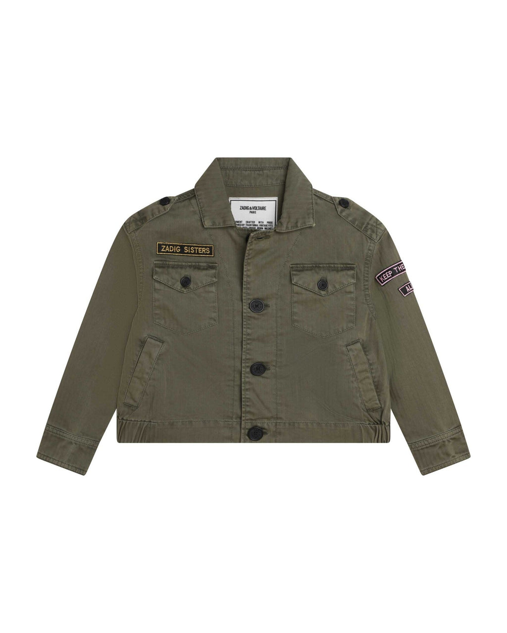 Zadig&Voltaire - Veste - Army Green - Fille