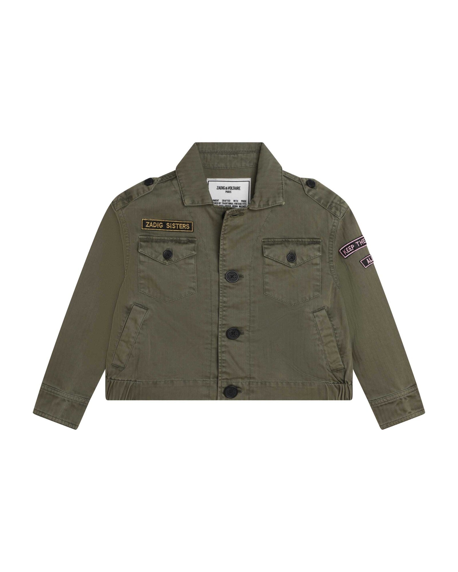 Zadig&Voltaire - Veste - Army Green - Fille