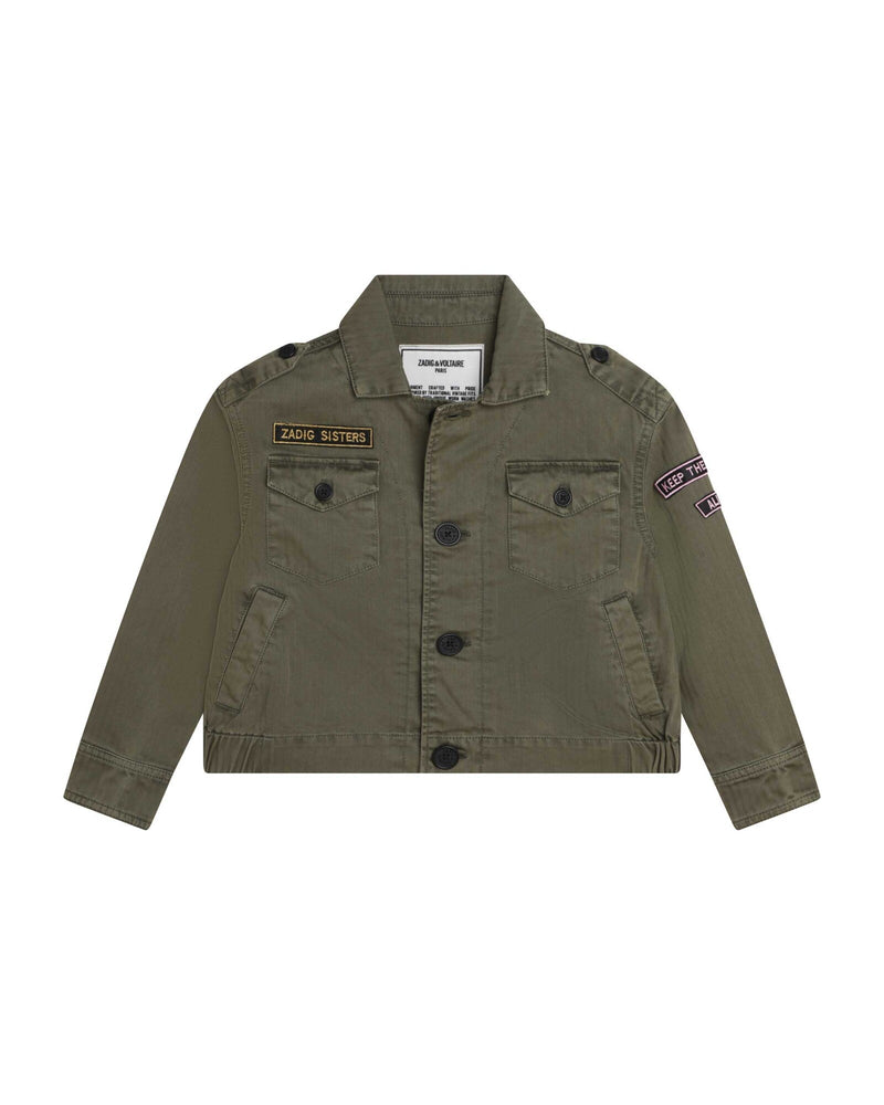 Zadig&Voltaire - Veste - Army Green - Fille