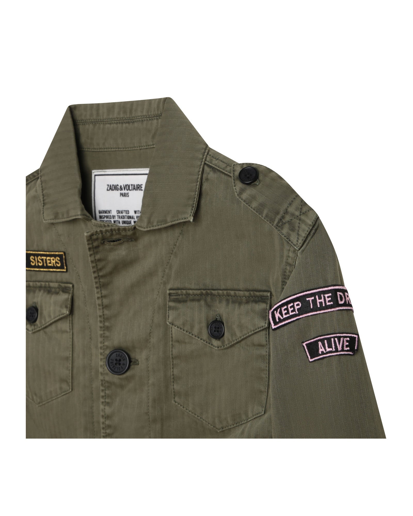 Zadig&Voltaire - Veste - Army Green - Fille