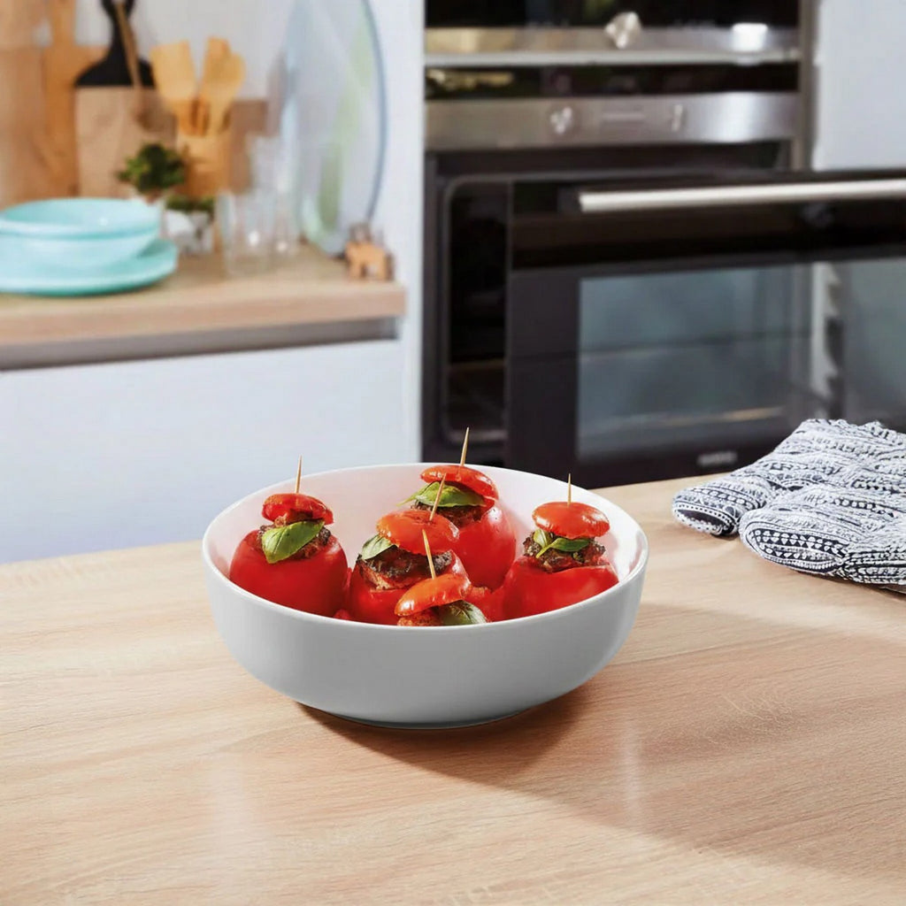 Smart Cuisine Diwali - 2 Plats Rond - Opale - Gri - 22Cm - Luminarc