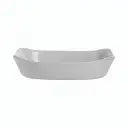 Smart Cuisine Wavy - 2 Fuentes Rectangulares 30X22 Cm - Ópalo - Gris - Luminarc